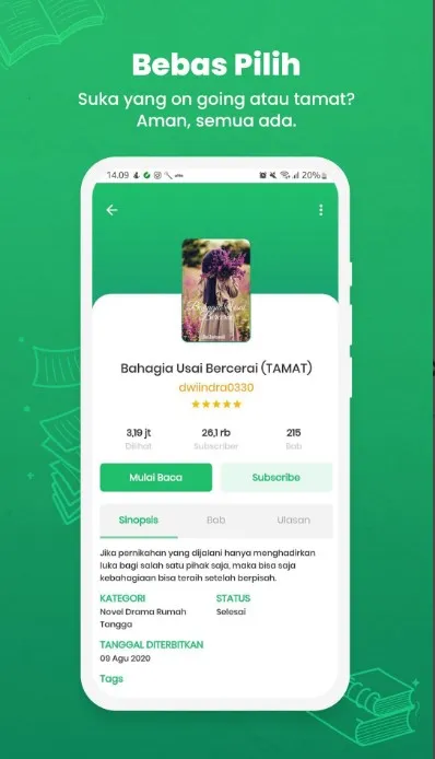 KBM App - Baca Novel dan Buku | Indus Appstore | Screenshot