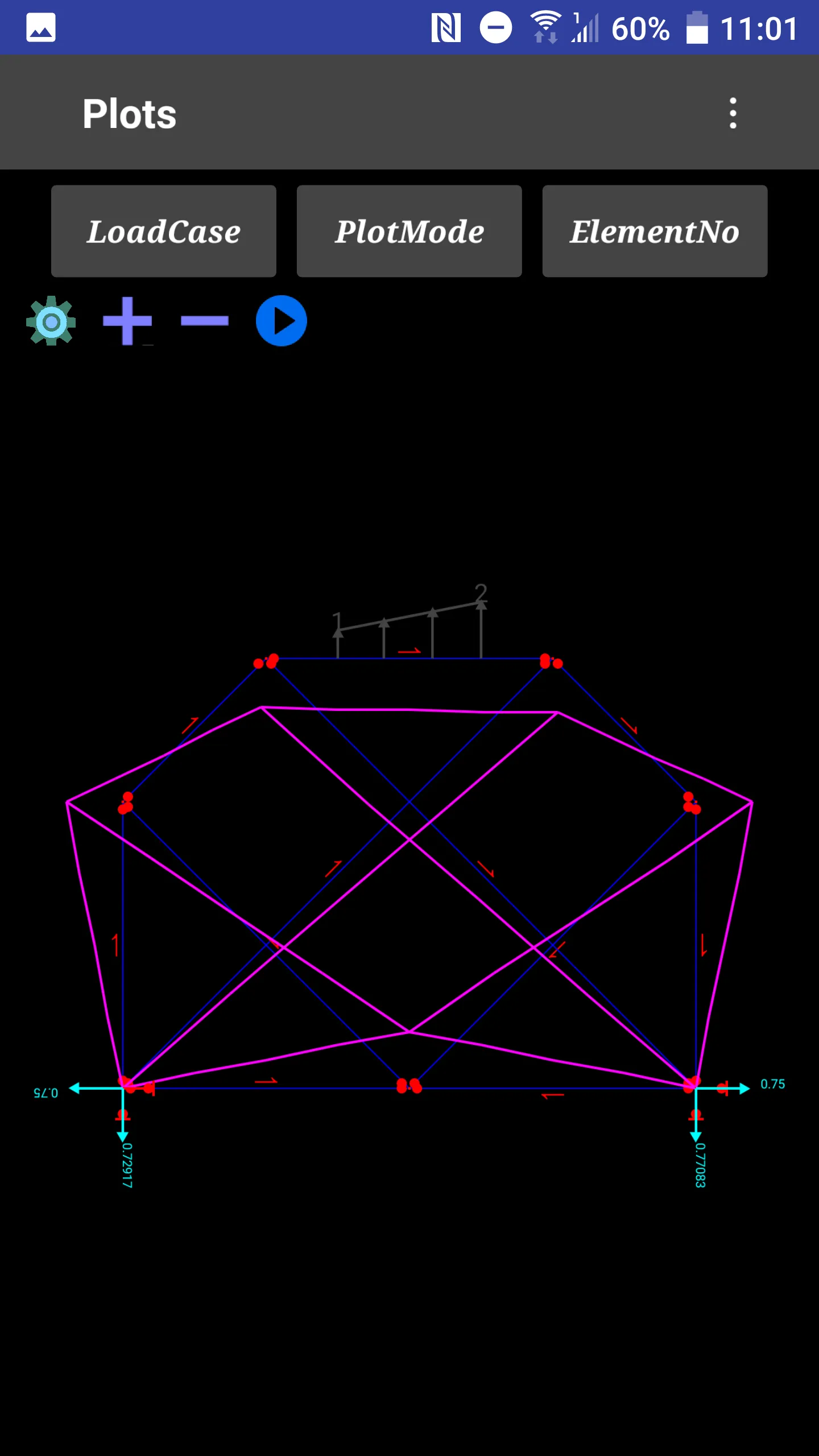 static analysis of plane frame | Indus Appstore | Screenshot