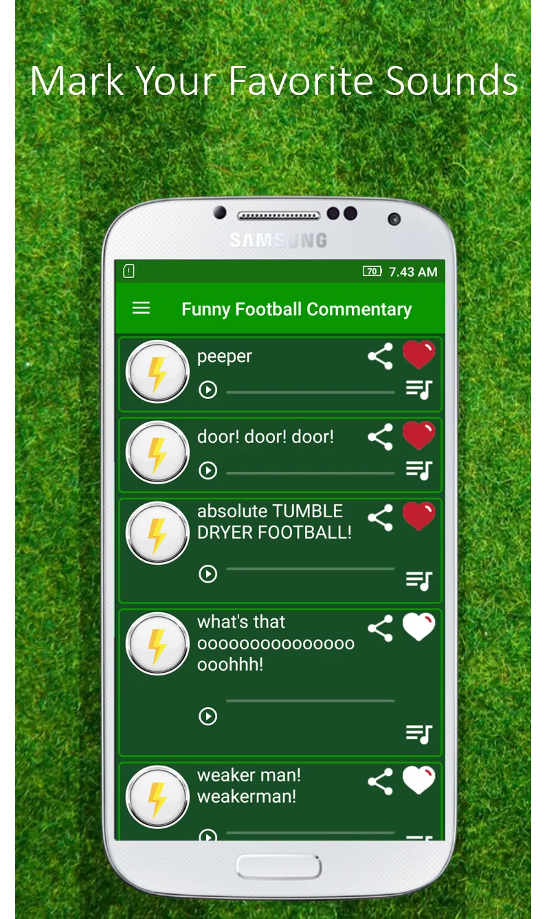 Funny Football Commentary Soun | Indus Appstore | Screenshot