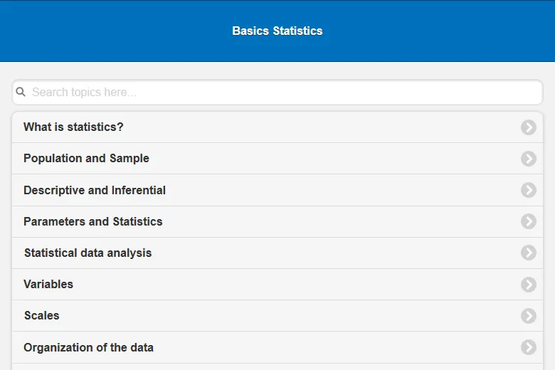 Basic Statistics | Indus Appstore | Screenshot