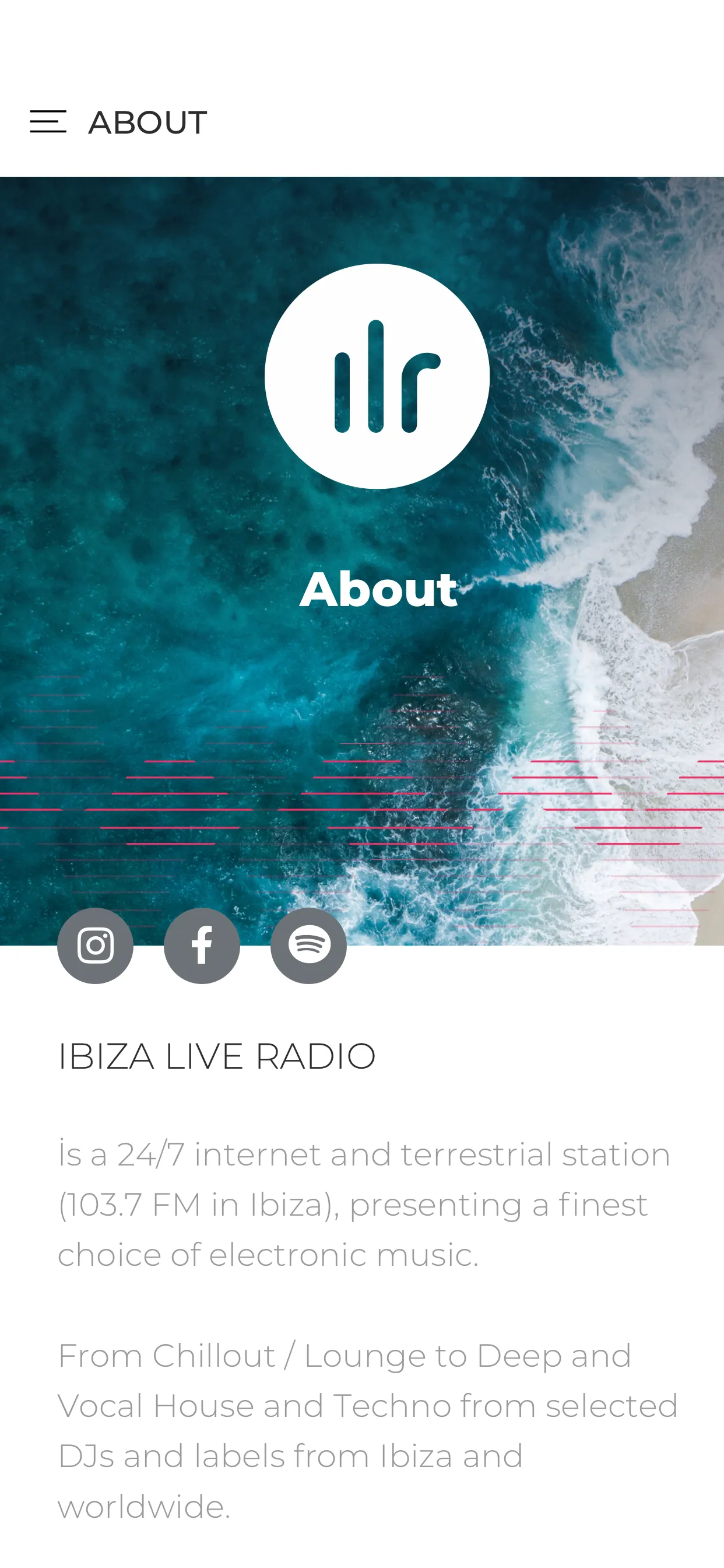 Ibiza Live Radio | Indus Appstore | Screenshot