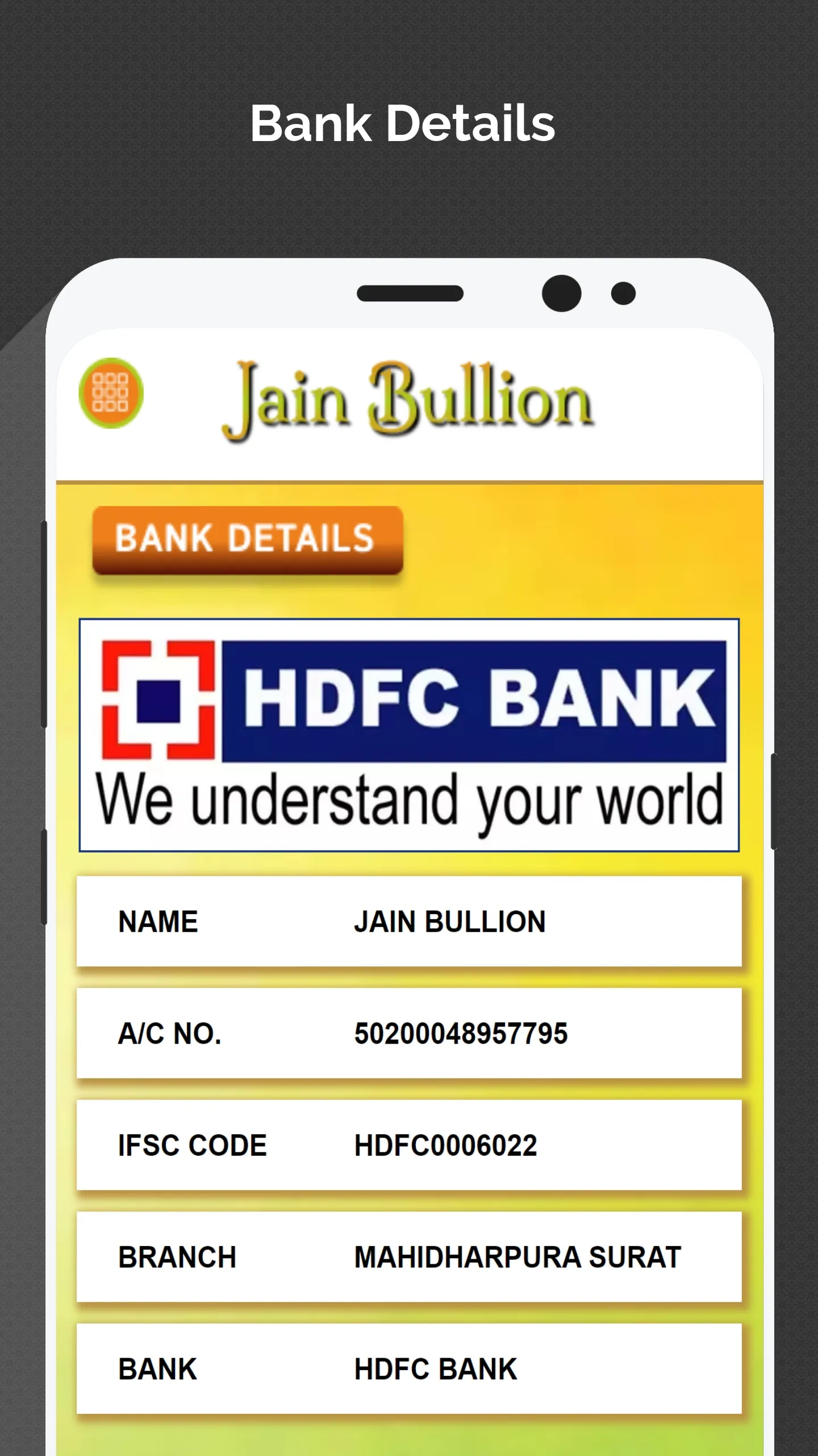 Jain Bullion | Indus Appstore | Screenshot