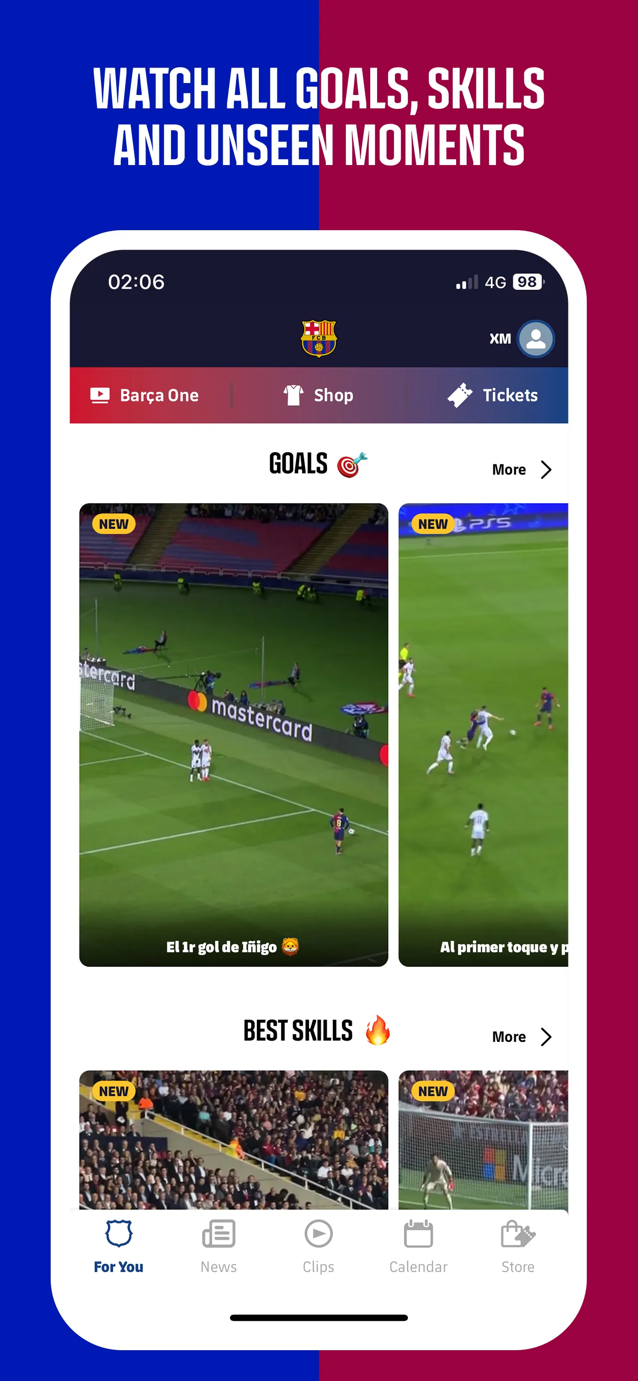 FC Barcelona Official App | Indus Appstore | Screenshot