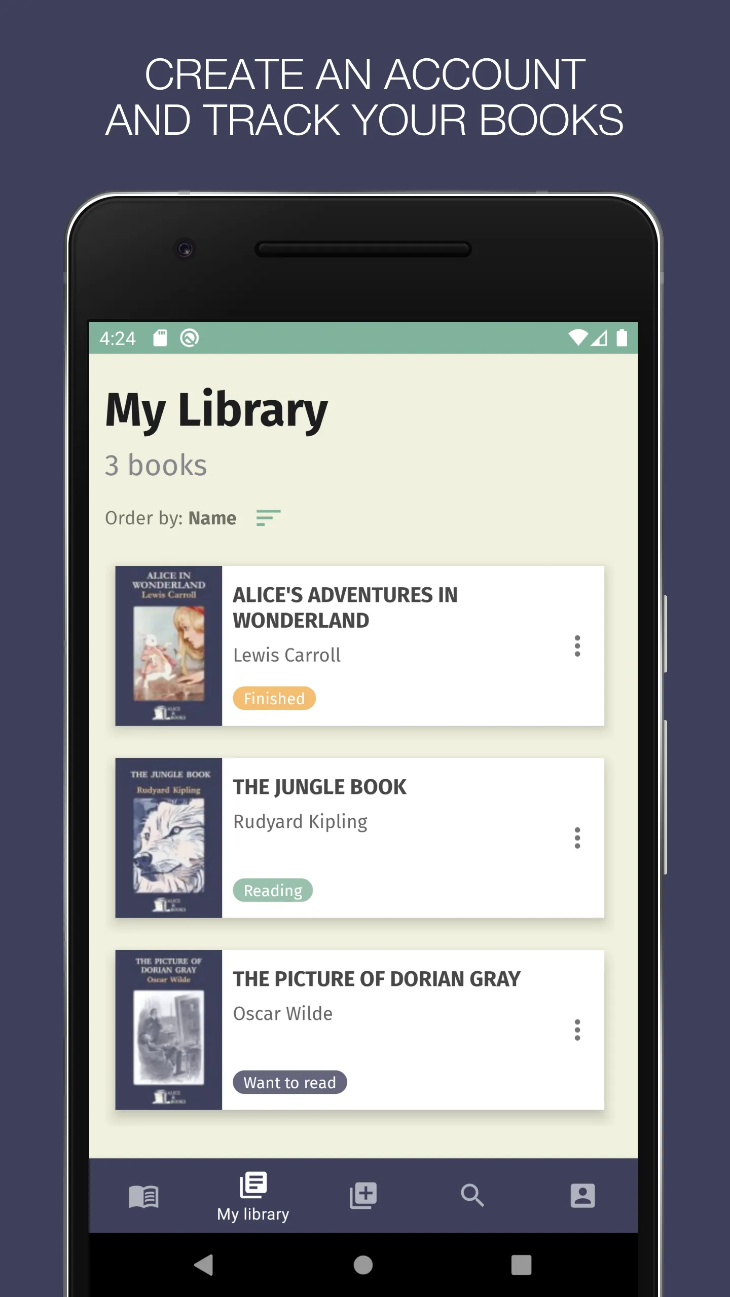 Classic books - AliceAndBooks | Indus Appstore | Screenshot