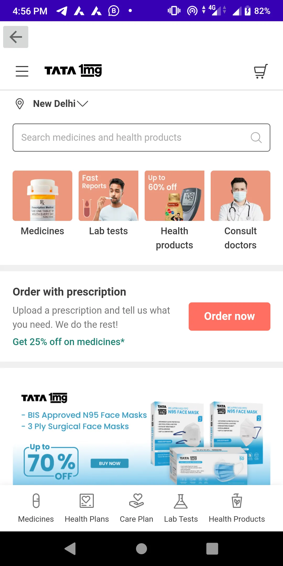 All In One Medicine Order App | Indus Appstore | Screenshot