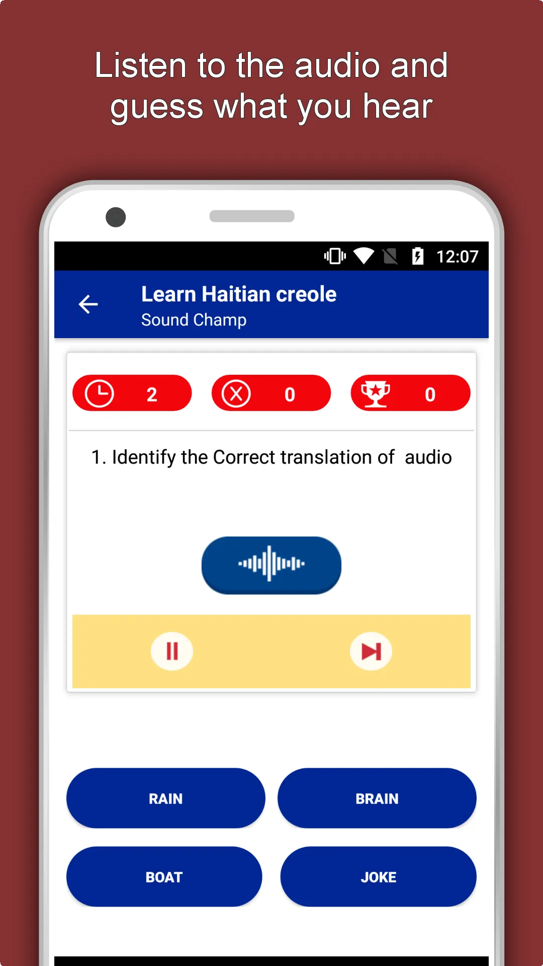 Learn Haitian Creole: Speak Ha | Indus Appstore | Screenshot