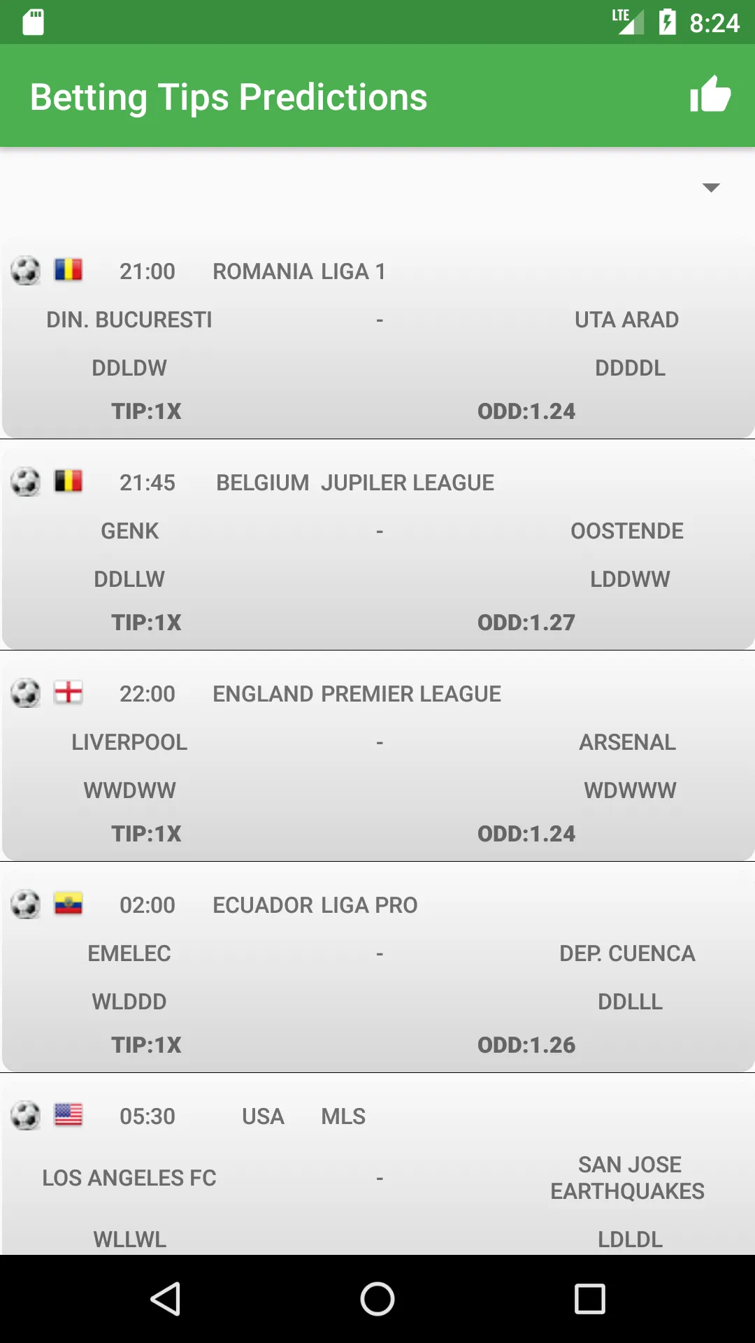 Betting Tips Predictions | Indus Appstore | Screenshot