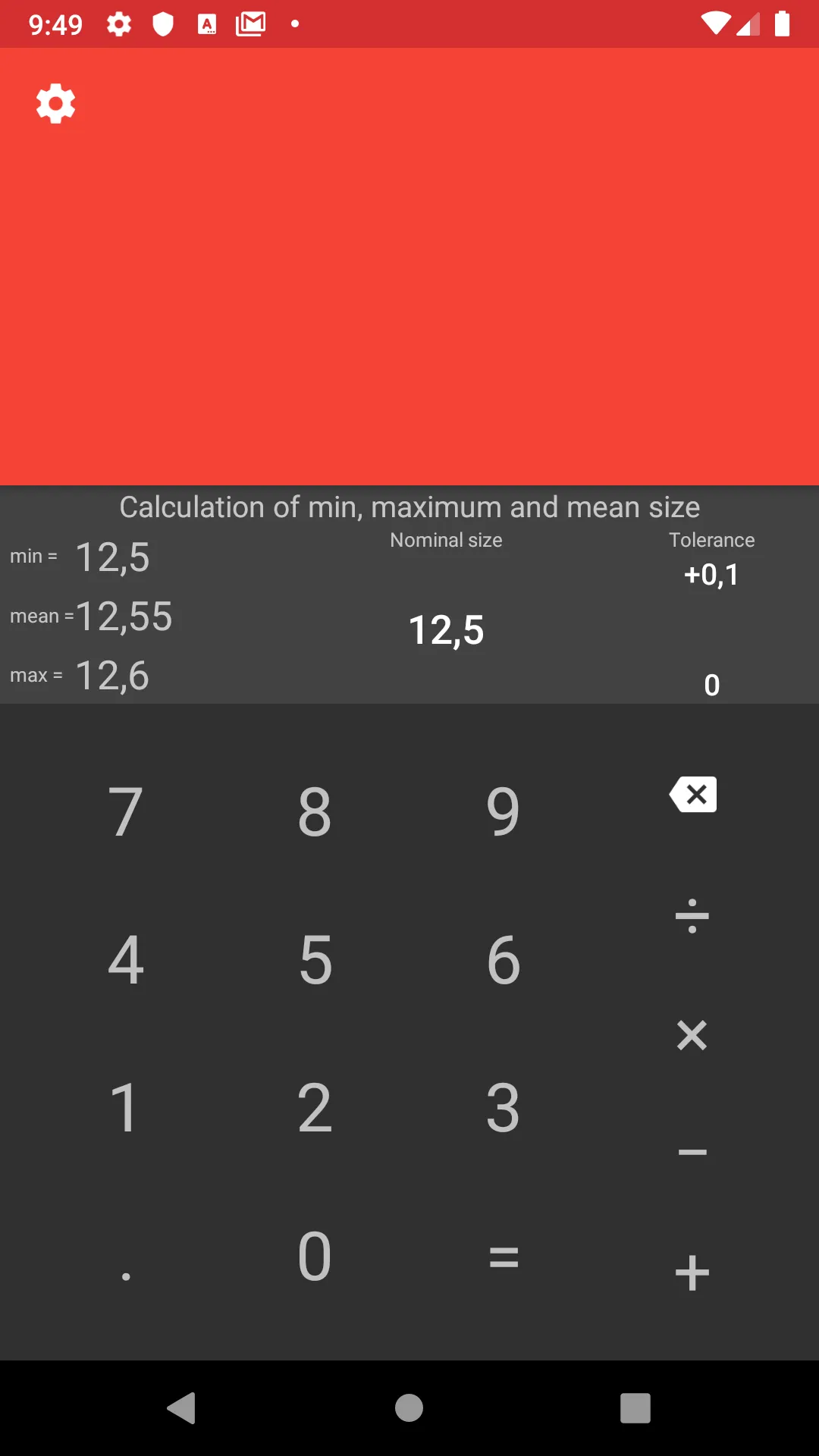 CNC calculator | Indus Appstore | Screenshot