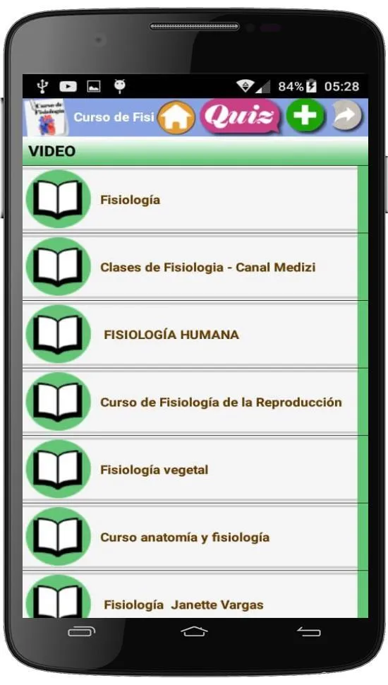 Curso de Fisiología | Indus Appstore | Screenshot