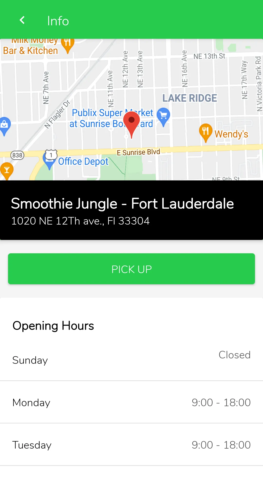 Smoothie Jungle Cafe | Indus Appstore | Screenshot