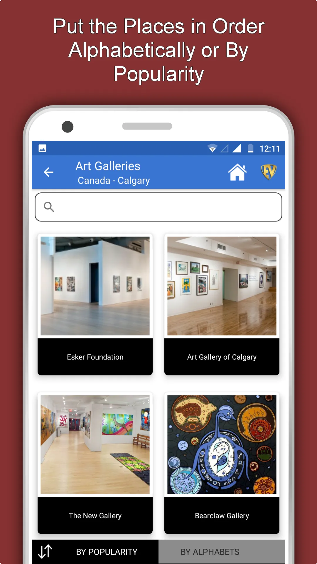 World Famous Art Galleries Tra | Indus Appstore | Screenshot