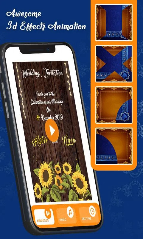 Video Invitation Maker | Indus Appstore | Screenshot