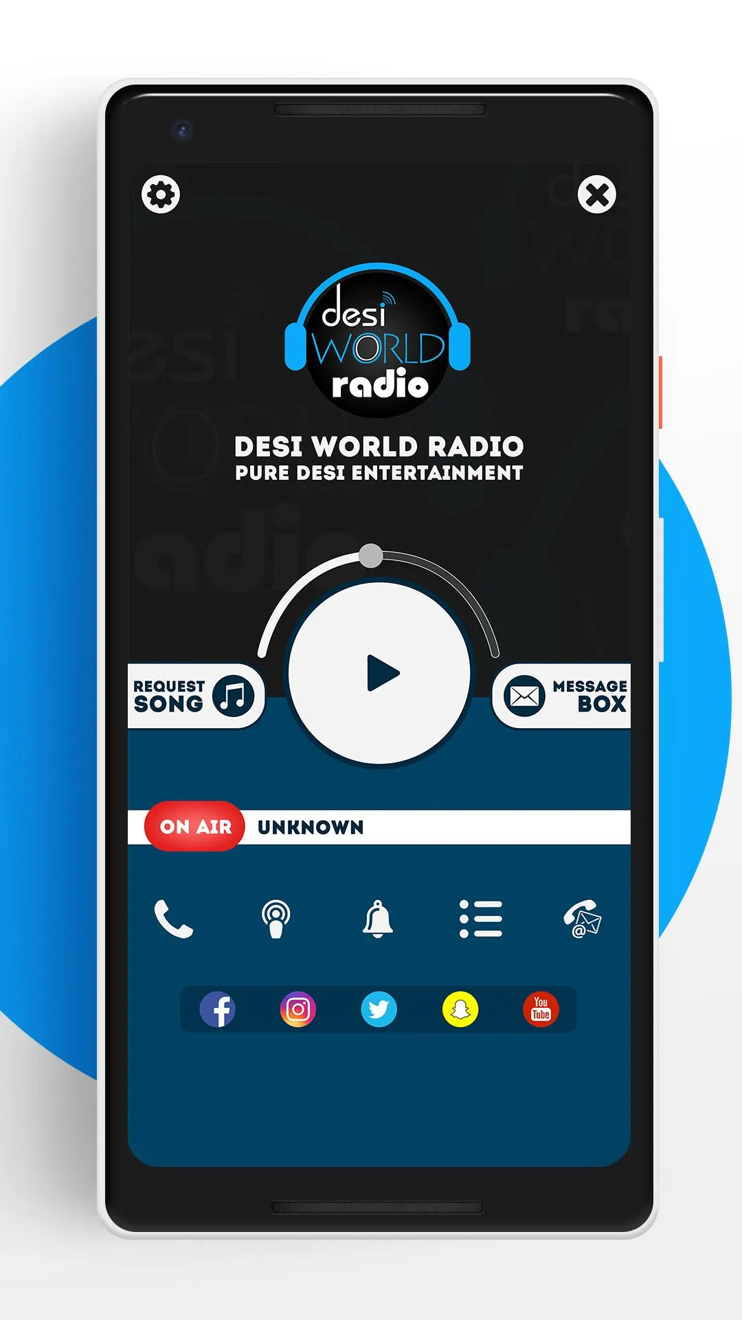 Desi World Radio | Indus Appstore | Screenshot