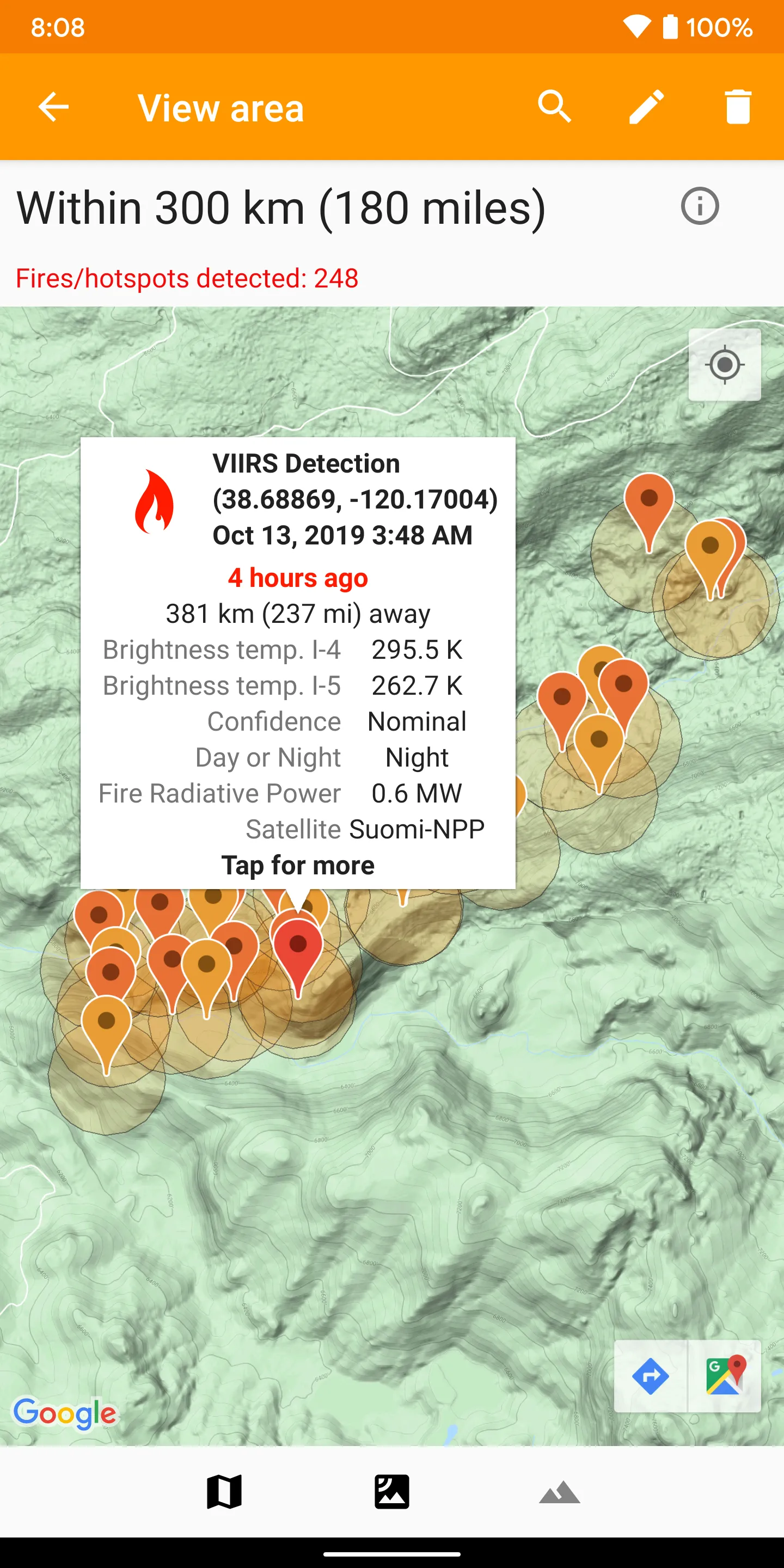 Fireguard Wildfire Tracker | Indus Appstore | Screenshot