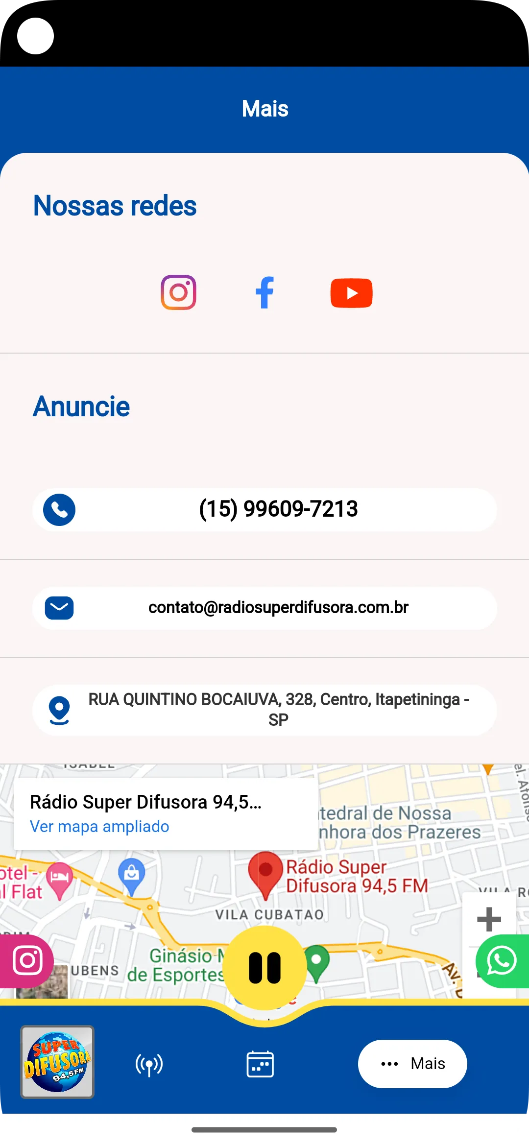 Rádio Super Difusora | Indus Appstore | Screenshot