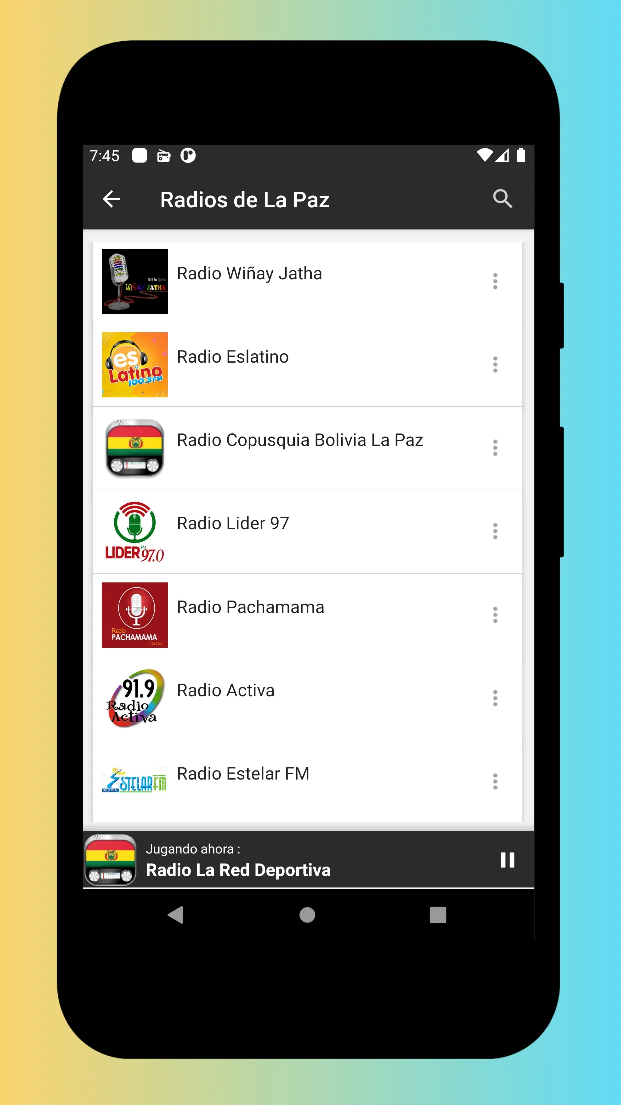 Radio Bolivia - Radio FM & AM | Indus Appstore | Screenshot