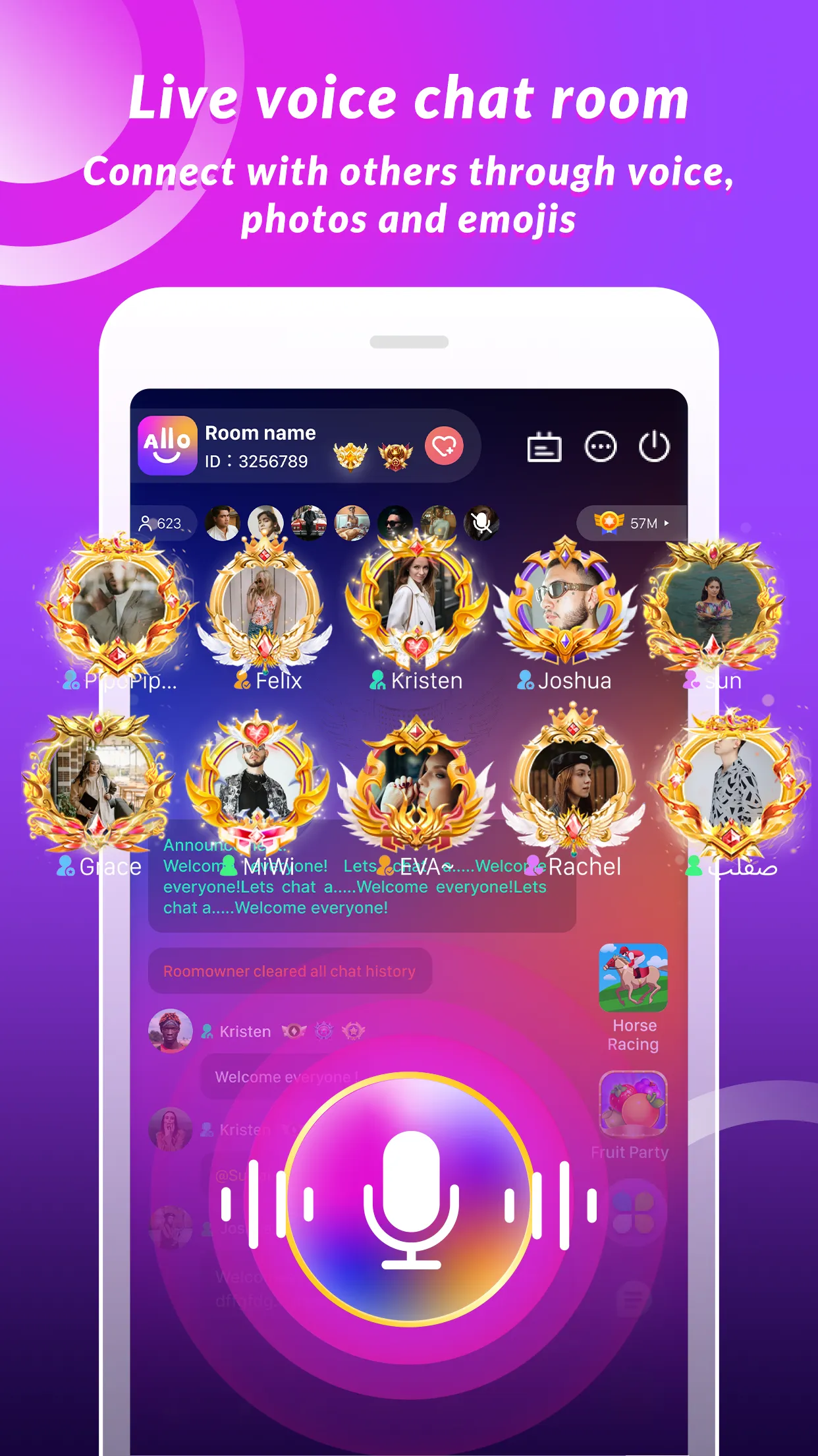 Allo: Group Voice & Video Chat | Indus Appstore | Screenshot