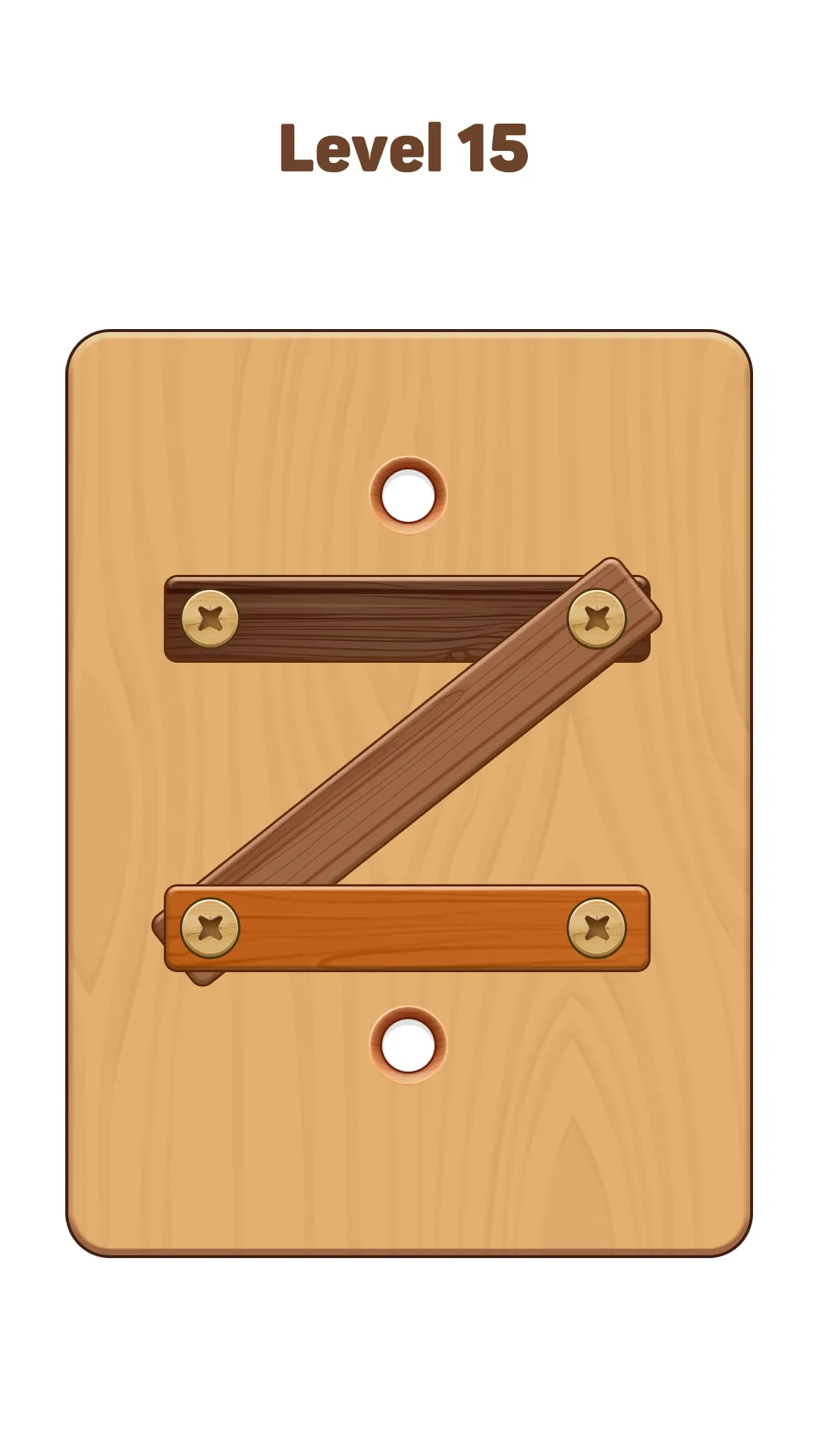 Wood Nuts & Bolts: Wood Puzzle | Indus Appstore | Screenshot