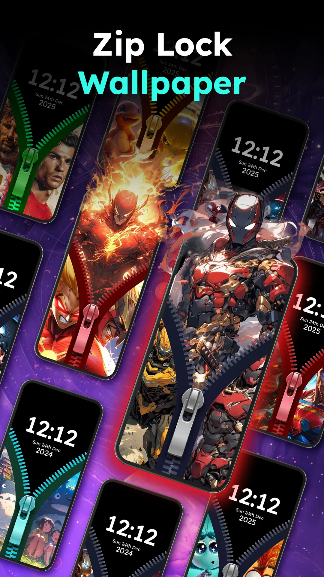 Zipper Lock Wallpapers Screen | Indus Appstore | Screenshot
