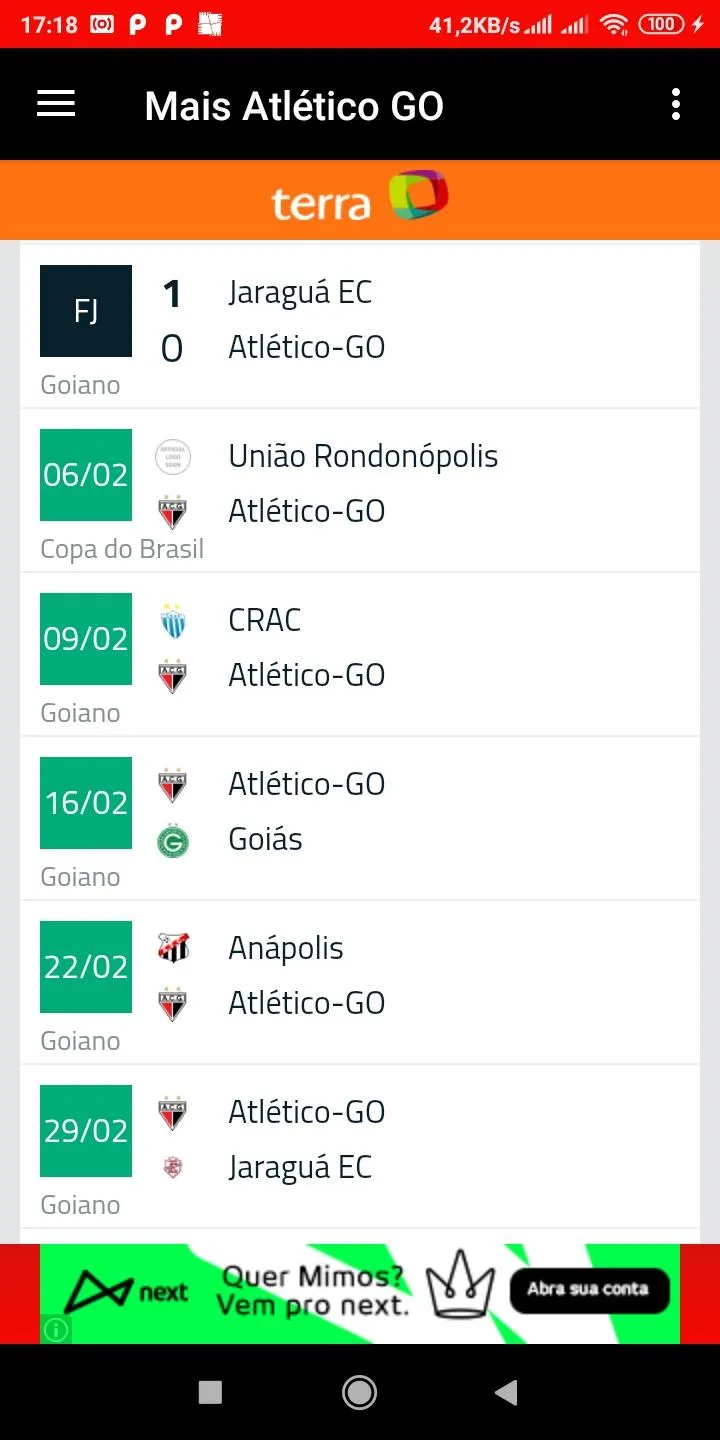 Mais Atlético GO | Indus Appstore | Screenshot