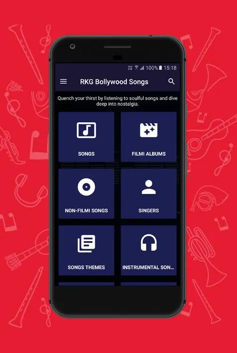 RKG Bollywood Songs/Initiative | Indus Appstore | Screenshot