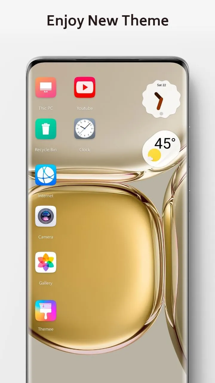 P50 Theme for Launcher | Indus Appstore | Screenshot