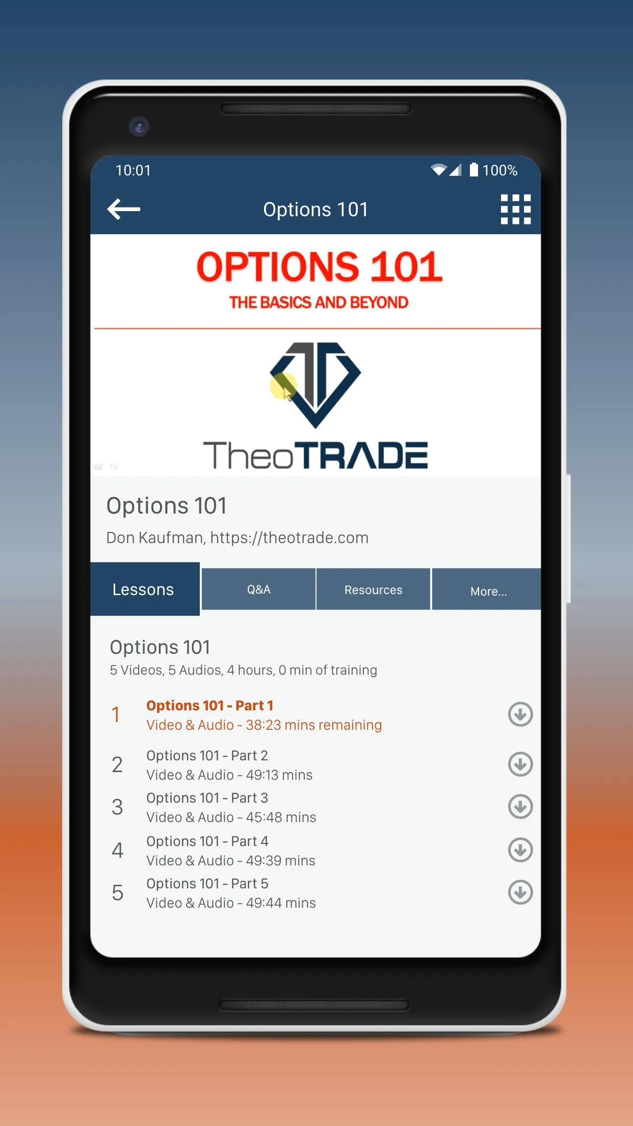 TheoTRADE Mobile | Indus Appstore | Screenshot