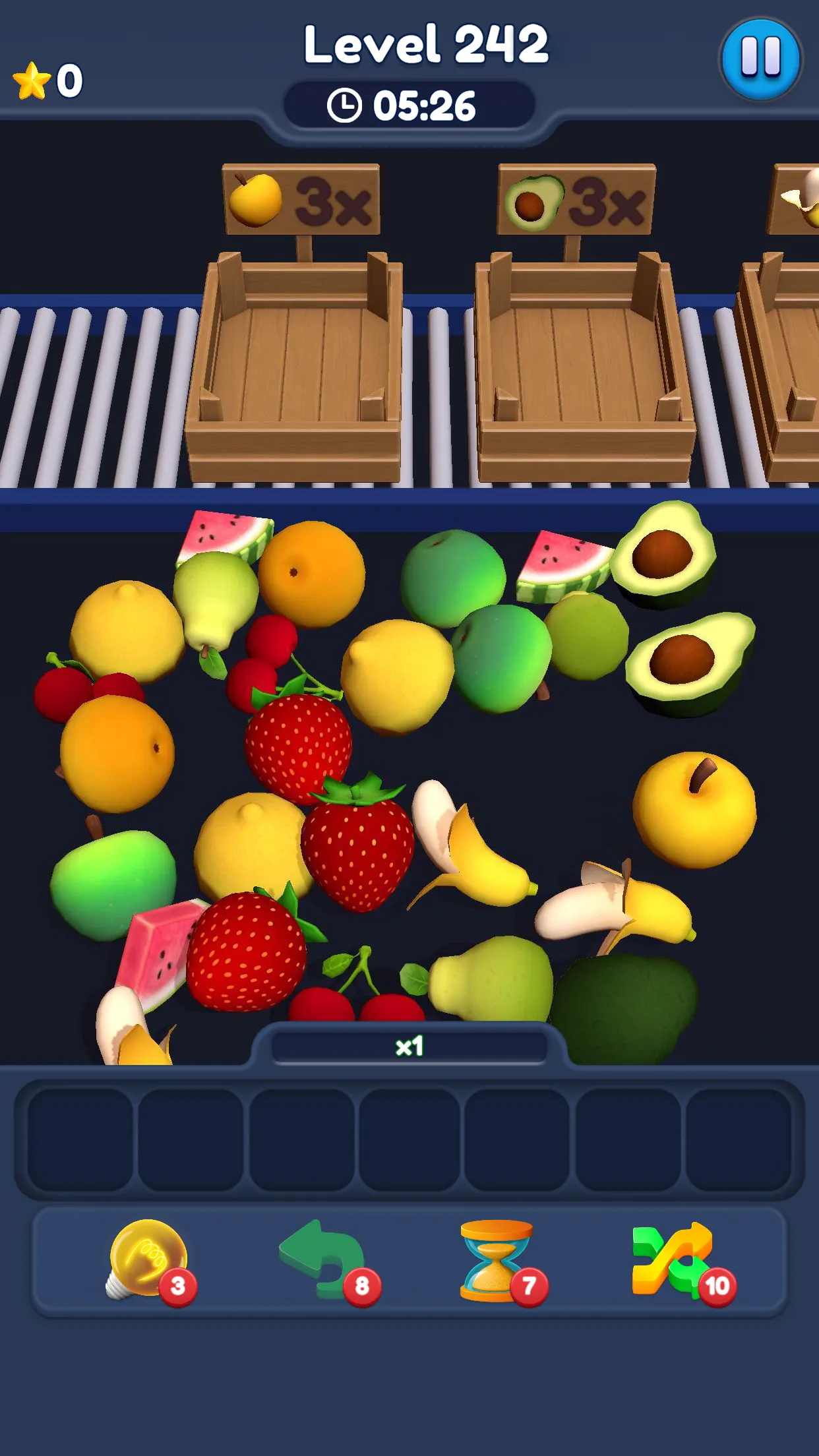 Food Match 3D: Tile Puzzle | Indus Appstore | Screenshot