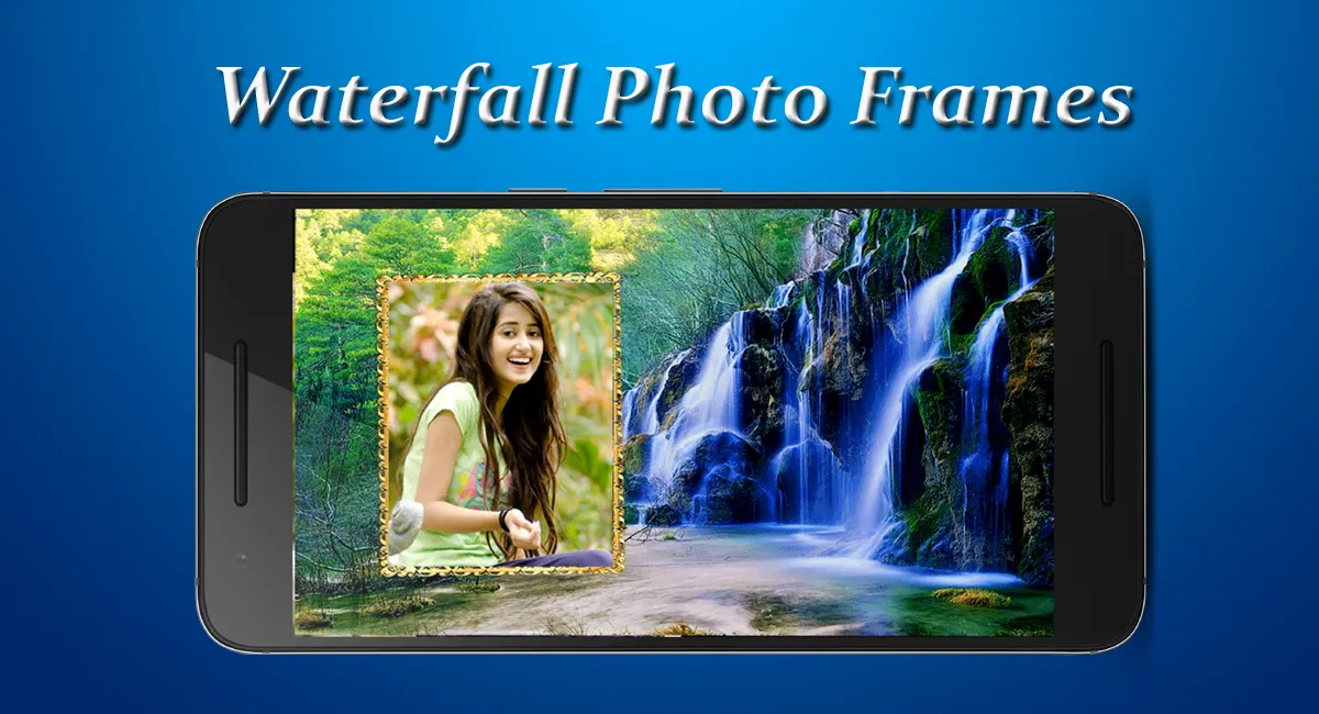 Waterfall Photo Frames-Editor | Indus Appstore | Screenshot