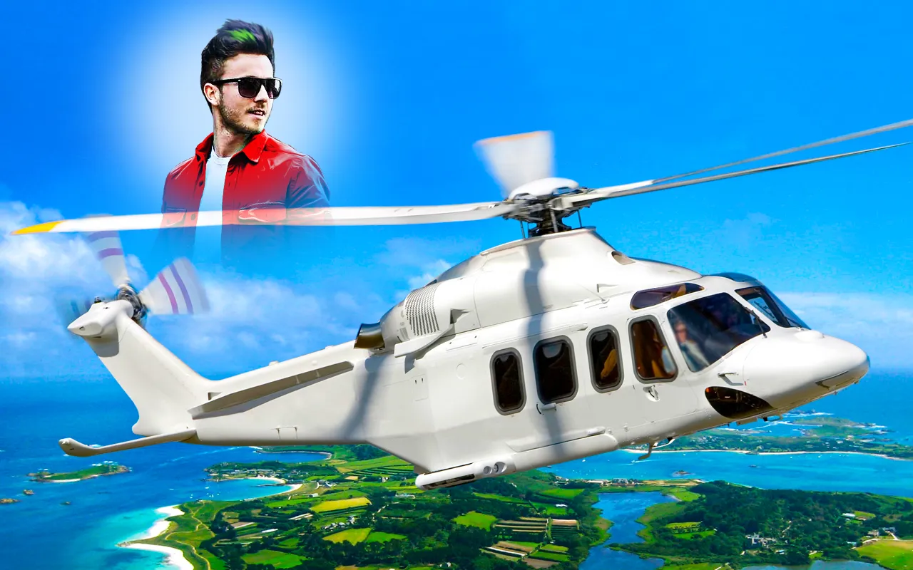 Helicopter photo editor frames | Indus Appstore | Screenshot