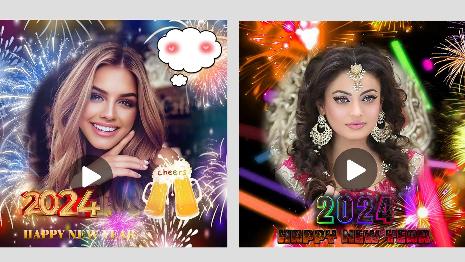 New Year Video Maker 2024 | Indus Appstore | Screenshot