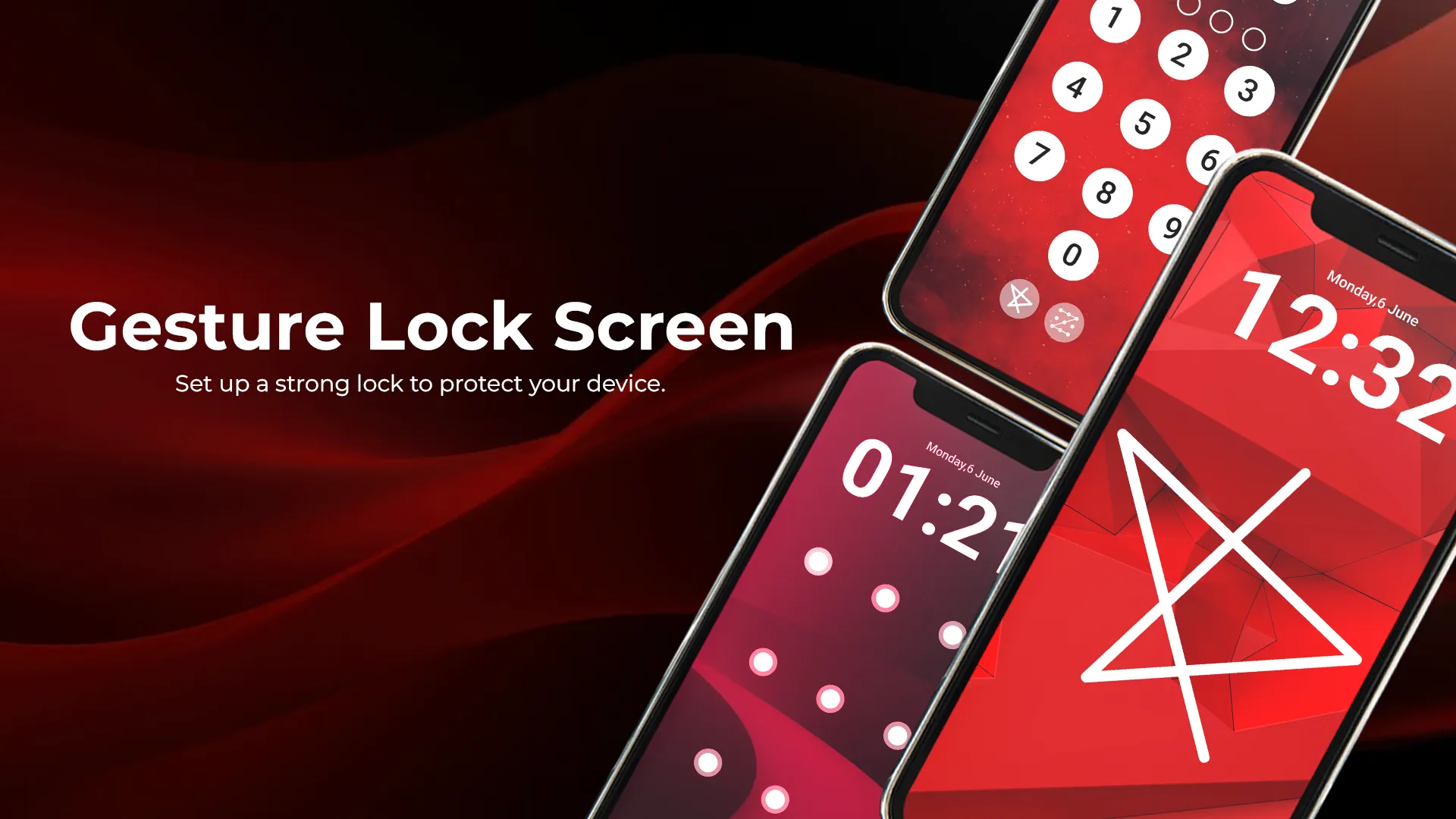 Gesture Lock Screen | Indus Appstore | Screenshot