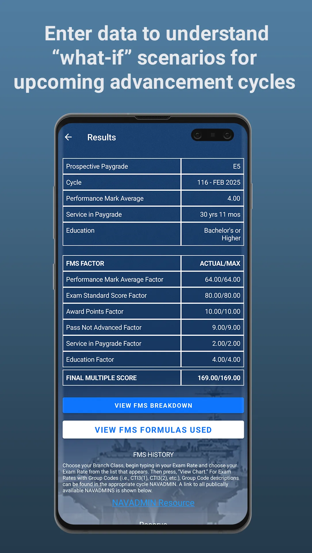 FMS Calculator | Indus Appstore | Screenshot