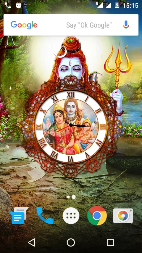 Shiv Ji Clock Live Wallpaper | Indus Appstore | Screenshot