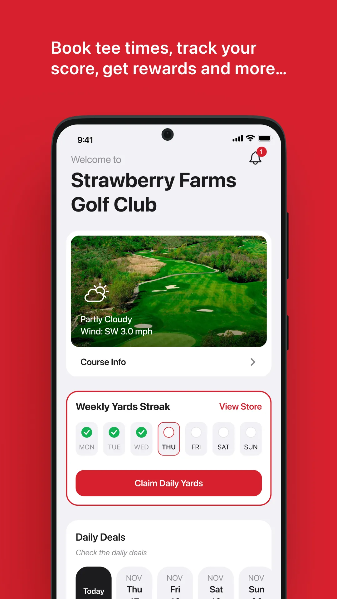 Strawberry Farms Golf Club | Indus Appstore | Screenshot