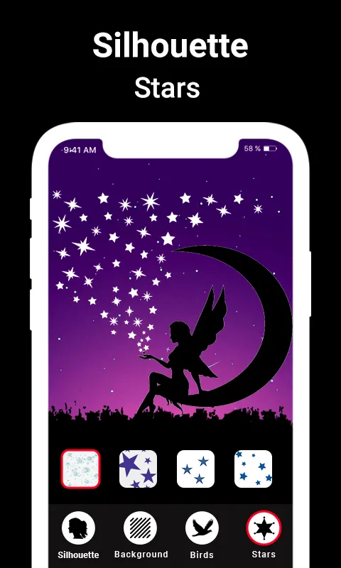 Silhouette art maker | Indus Appstore | Screenshot