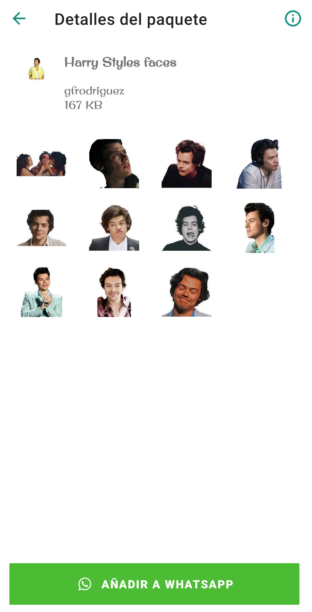 WAStickerApps - Harry Styles S | Indus Appstore | Screenshot