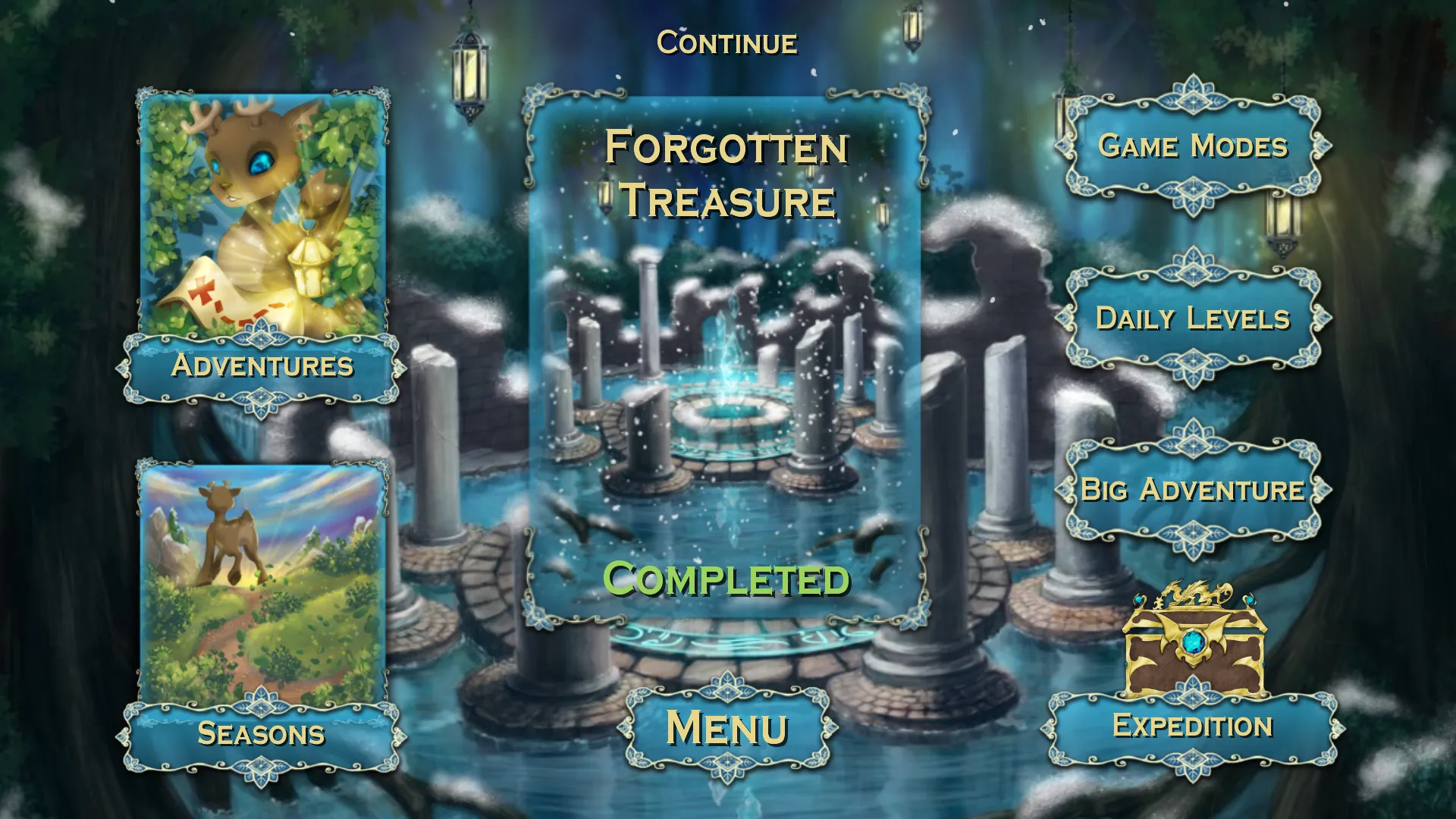 Forgotten Treasure 2 - Match 3 | Indus Appstore | Screenshot