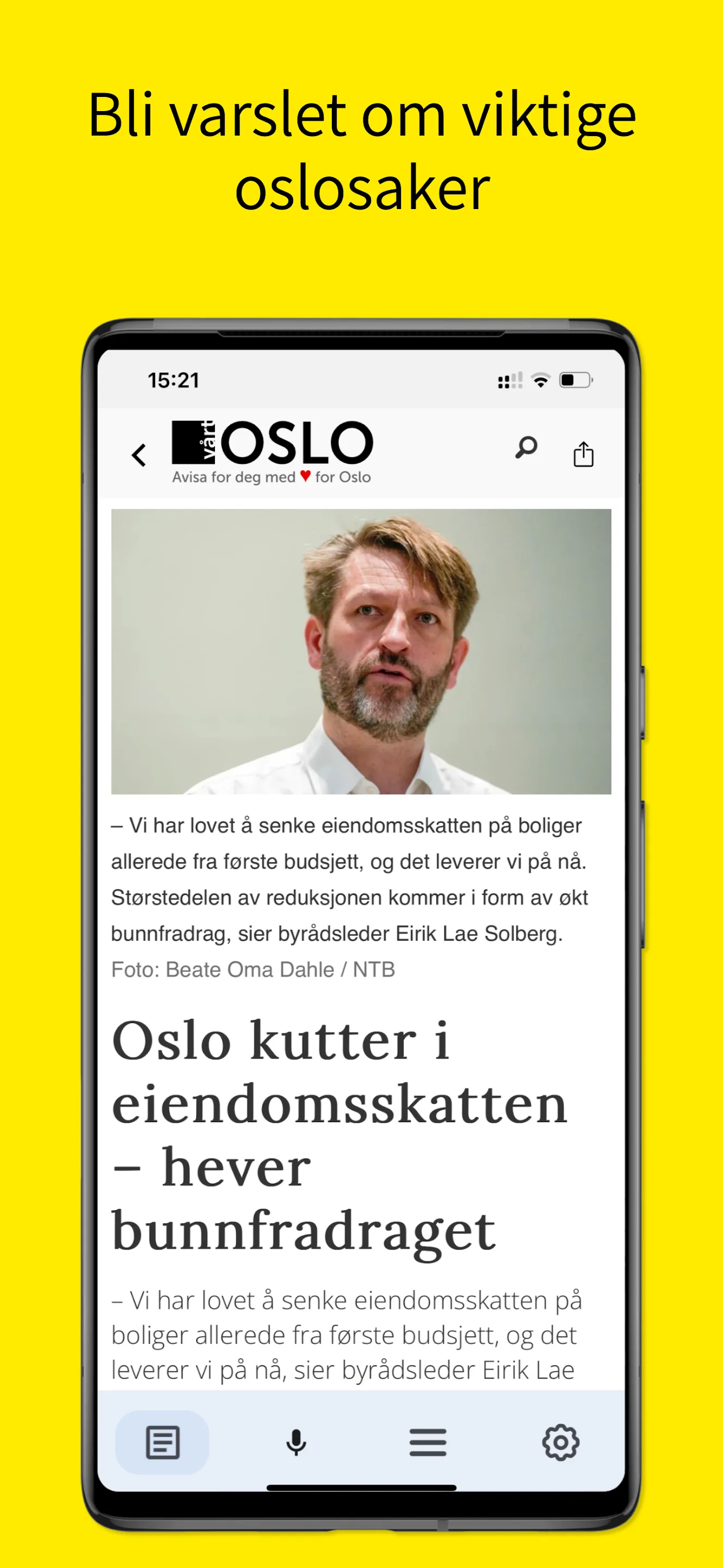 VårtOslo | Indus Appstore | Screenshot