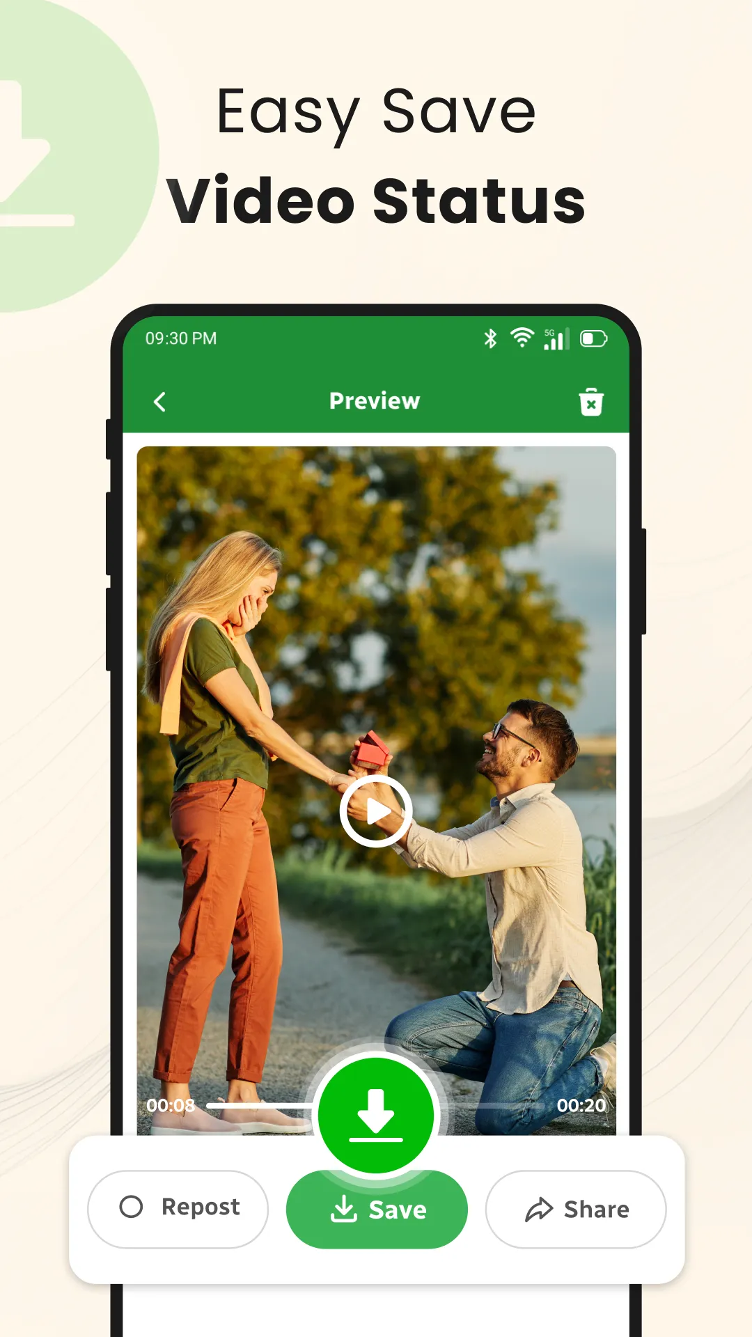 Save Video Status App | Indus Appstore | Screenshot