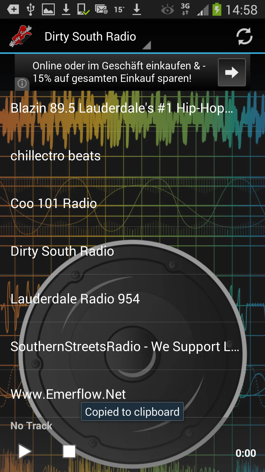 Dirty South Radio Stations | Indus Appstore | Screenshot