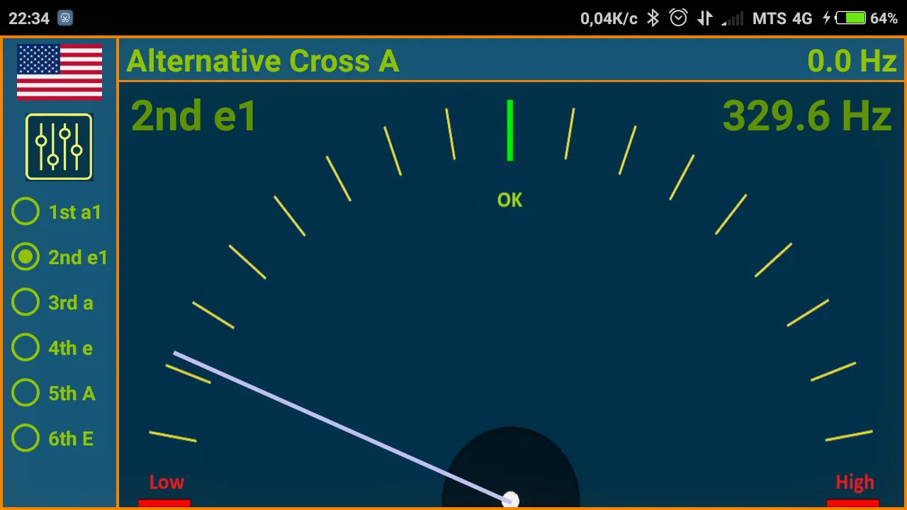 G-tune. Guitar Fine Tuner | Indus Appstore | Screenshot