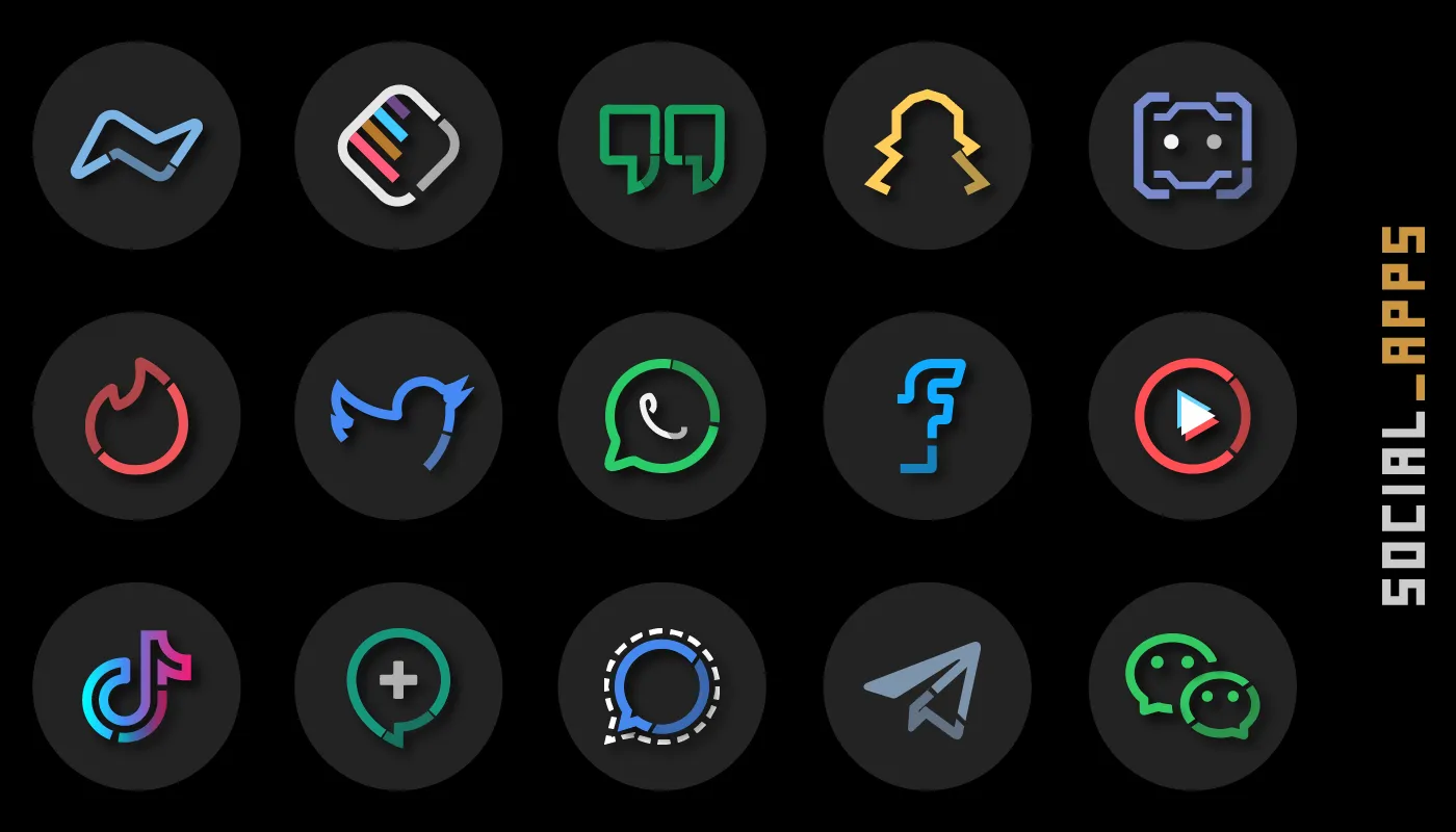 Minma Icon Pack | Indus Appstore | Screenshot