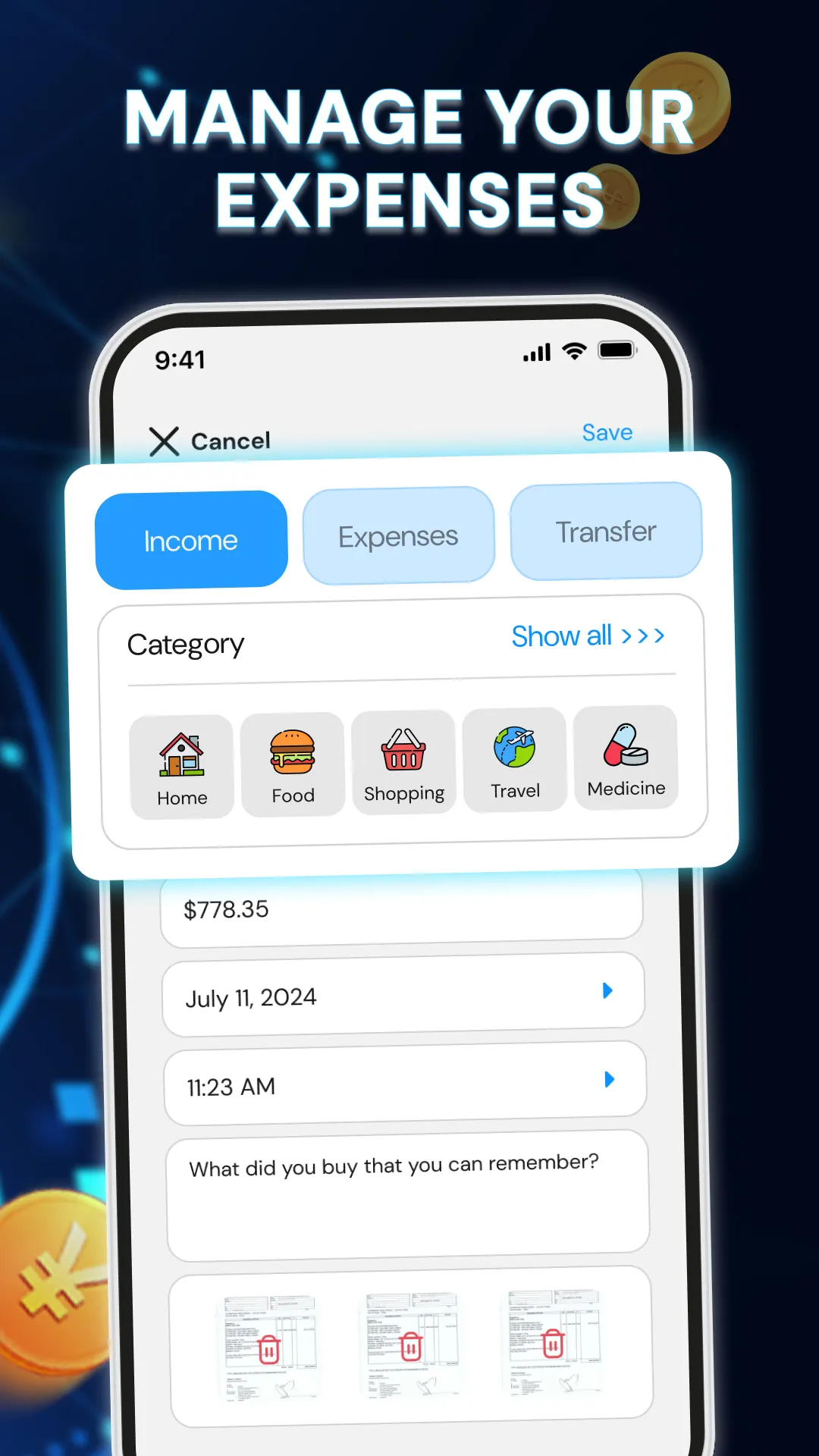 Finance Track - Manage Budget | Indus Appstore | Screenshot
