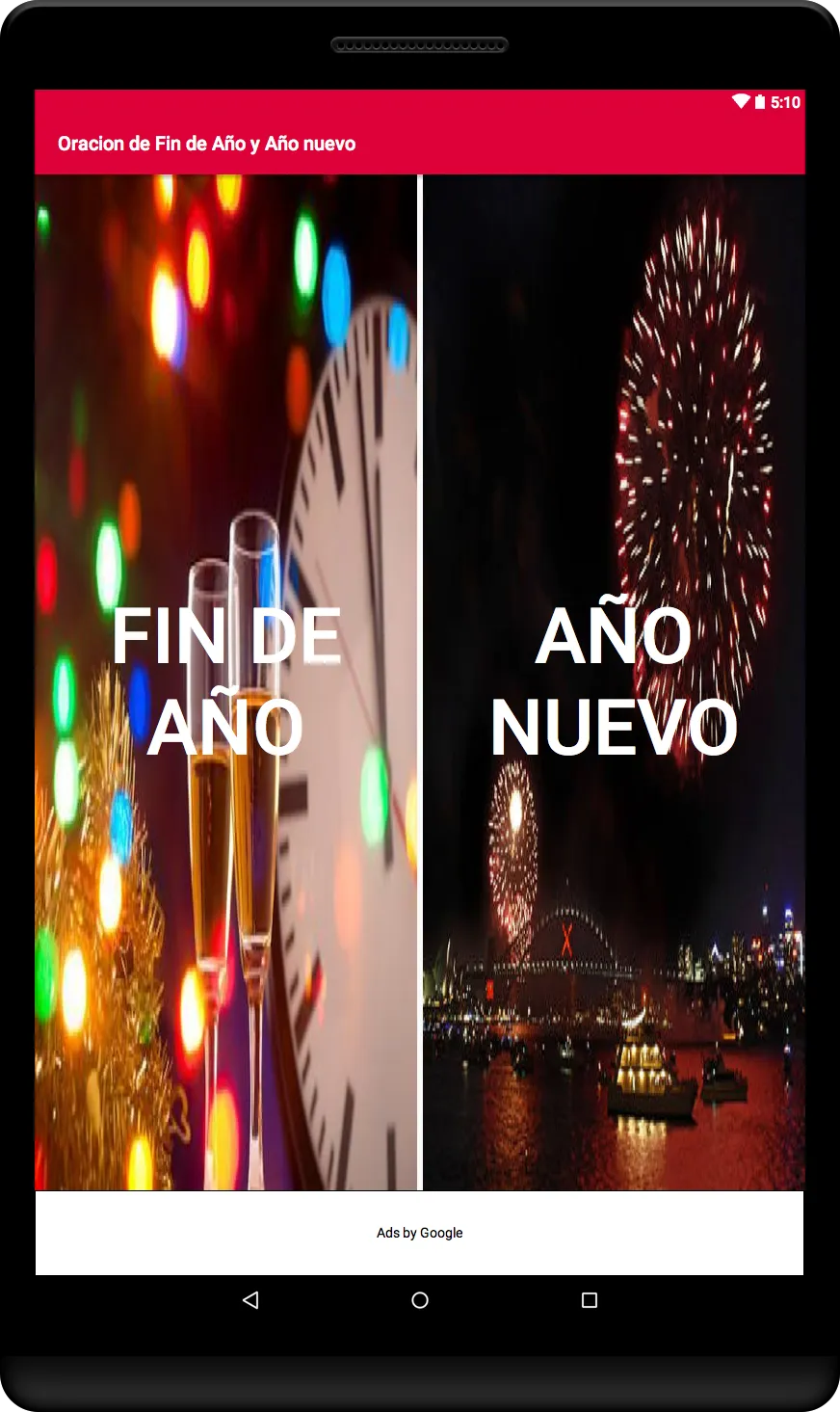 Oración Fin de Año y Año Nuevo | Indus Appstore | Screenshot