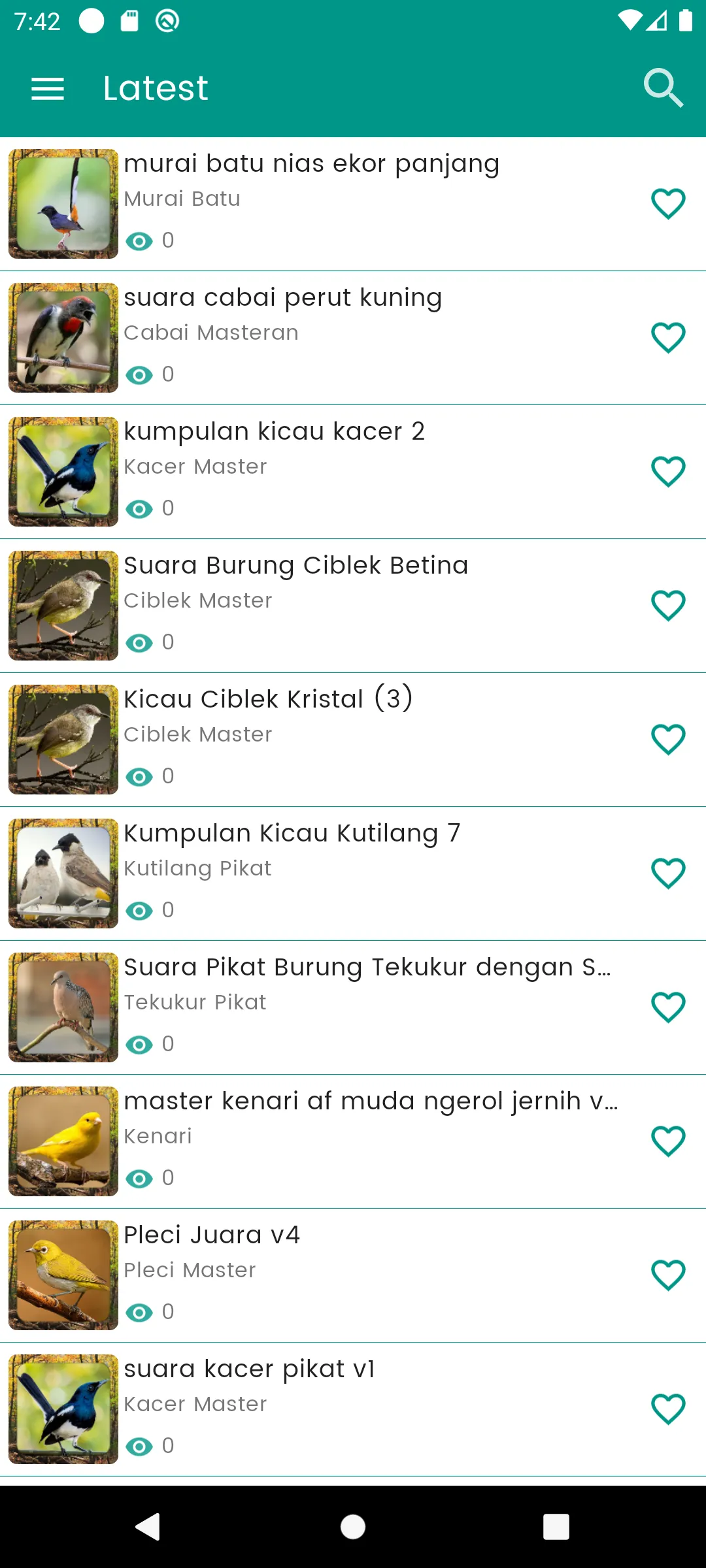 Suara Burung Trucukan Pikat | Indus Appstore | Screenshot