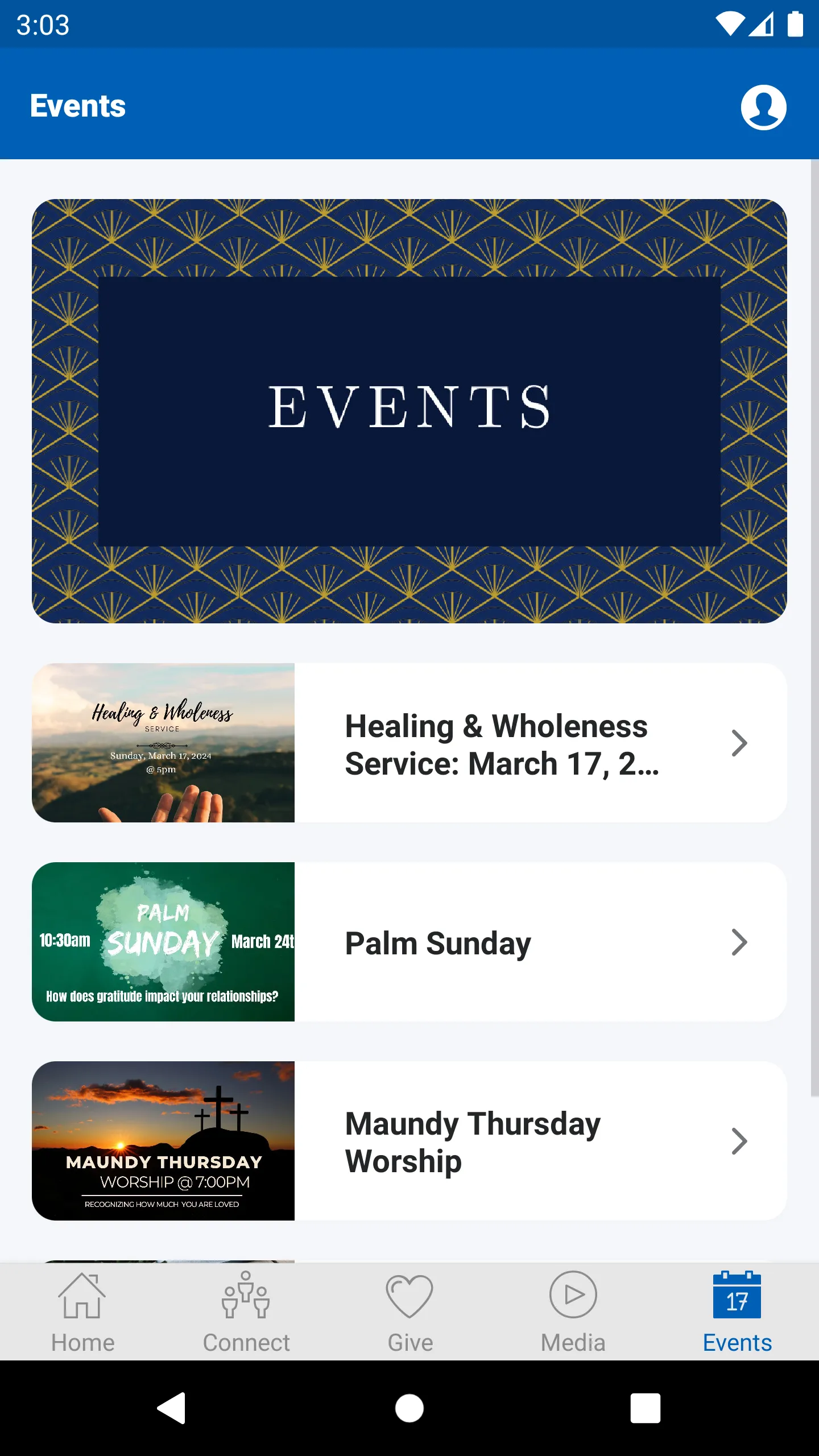 LP Presbyterian Church | Indus Appstore | Screenshot