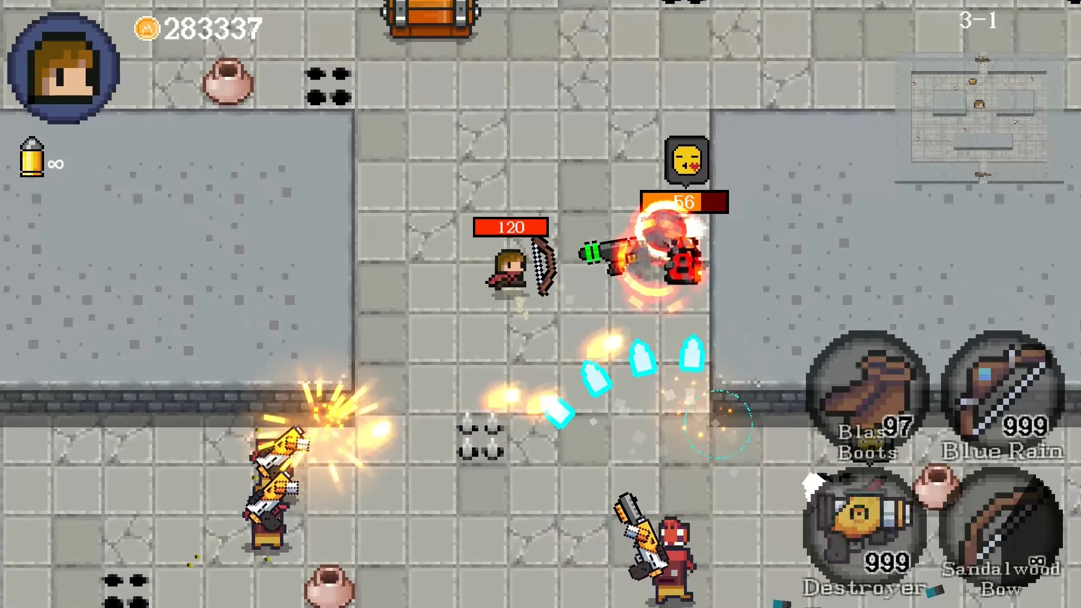 Tiny Warrior - Pixel Gun | Indus Appstore | Screenshot