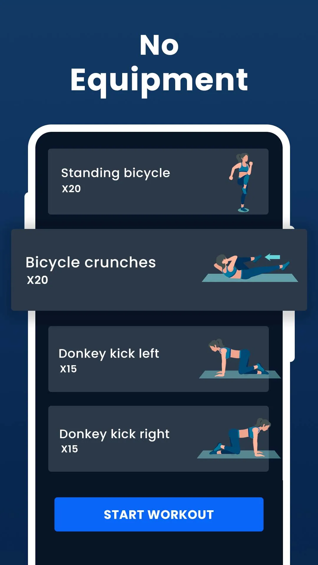 Women Fitness: Home Workouts | Indus Appstore | Screenshot