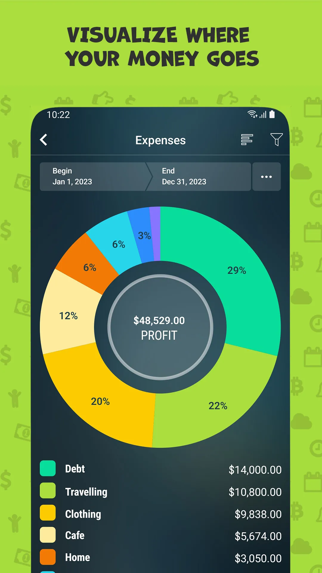 Money Pro: Personal Finance AR | Indus Appstore | Screenshot